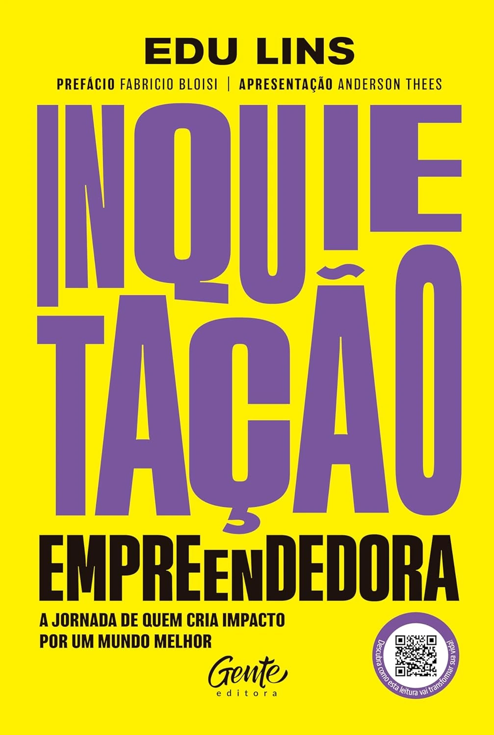 Livro Inquietação Empreendedora — Eduardo Lins Henrique